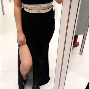 2 Piece Prom Dress